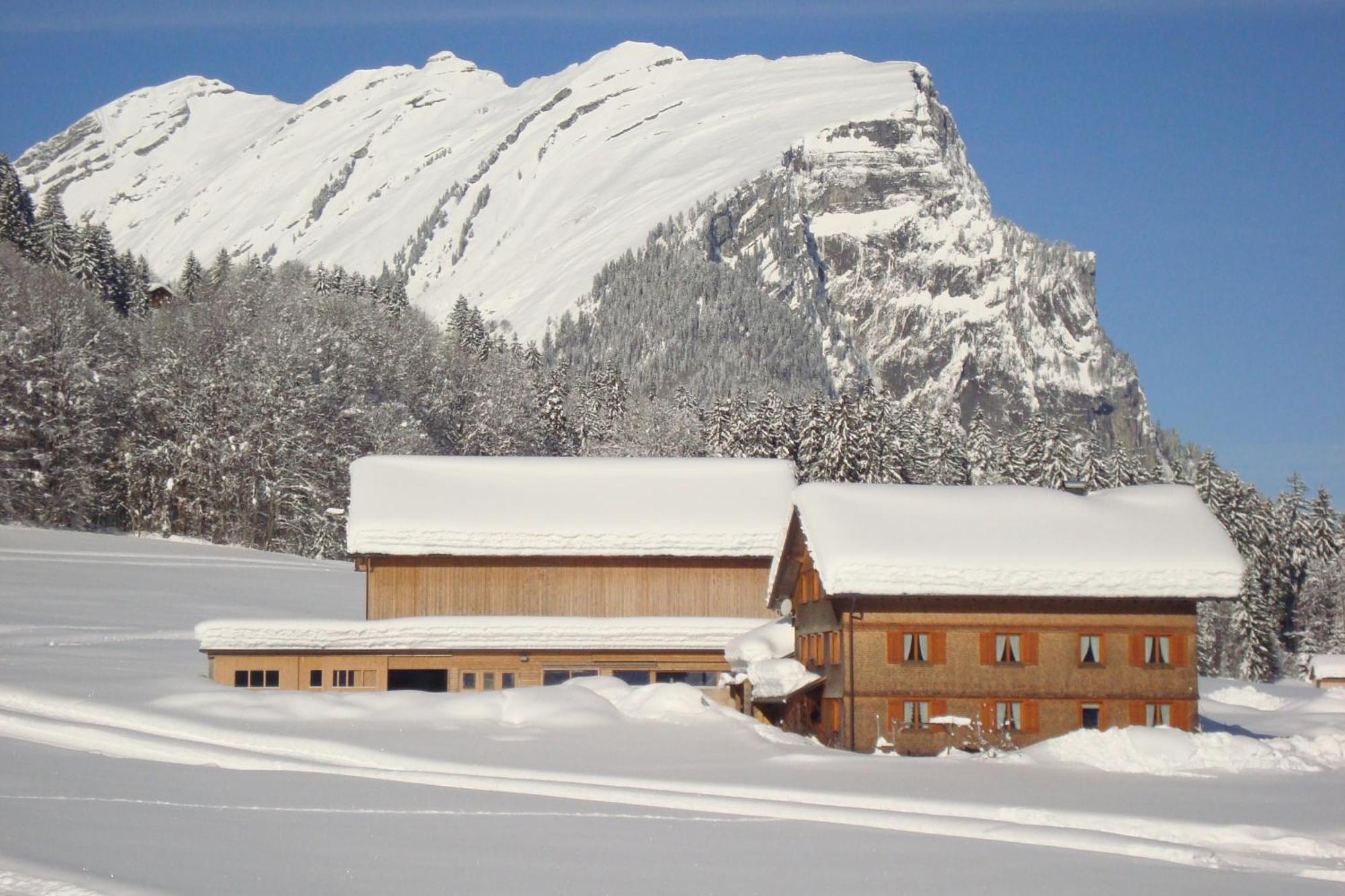Ferienbauernhof Oberhauser Schoppernau Exterior foto